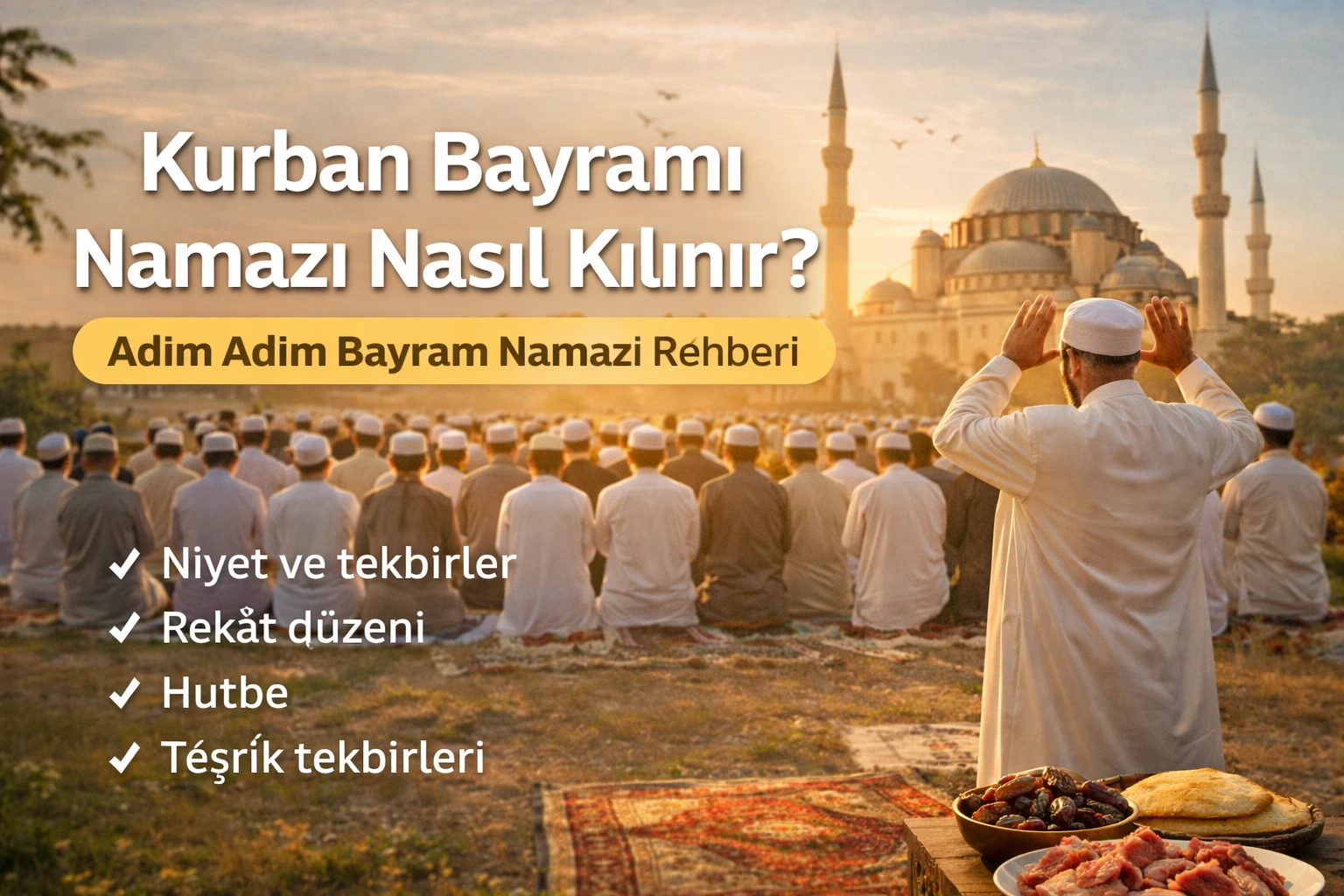 Kurban Bayramı Namazı Nasıl Kılınır?